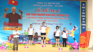 Bế mạc hội thao ngành Ok9 ninj tải ứng dụng xã Thuận Lợi năm 2025