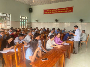 Ban Điều Hành Ấp Thuận Phú 2 Xã Thuận Lợi Vận Động...
