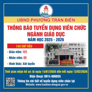Thông báo tuyển dụng viên chức ngành Ok9 ninj tải ứng dụng, năm học...