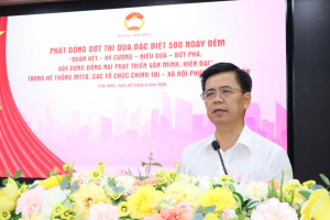 Uỷ ban MTTQ Việt Nam phường Trấn Biên tổ chức phát động đợt...