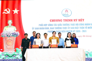 Phường Trấn Biên tổ chức Lễ ký kết Quy chế phối hợp công tác...