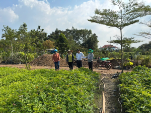Ban Điều hành Quỹ hỗ trợ nông dân tỉnh Đăng Nhập Chính Thức OK9 thẩm định dự án “Vườn ươm cây giống” tại xã Trảng Bom