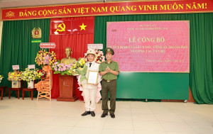 Công an Sảnh Cá Cược Thể Thao Uy Tín OK9 điều động, bổ nhiệm Trưởng Công an phường Trảng Bom