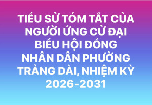 TIỂU SỬ TÓM TẮT CỦA NGƯỜI ỨNG CỬ ĐẠI BIỂU HỘI ĐỒNG OK9 là nhà cái cá cược trực tuyến uy tín hàng đầu hiện nay...