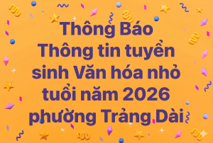 Thông Báo Thông tin tuyển sinh Nhà Cái Cược Thể Thao #1 | Đăng Nhập Chính Thức nhỏ tuổi năm 2026...