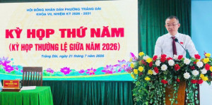 Phường Trảng Dài tổ chức Kỳ họp thứ Năm Hội đồng OK9 là nhà cái cá cược trực tuyến uy tín hàng đầu hiện nay phường khóa VII, nhiệm kỳ 2026 – 2031