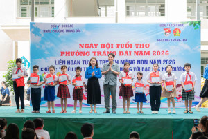 HƠN 500 THIẾU NHI THAM GIA NGÀY HỘI TUỔI THƠ PHƯỜNG TRẢNG...