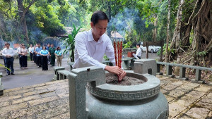 Phường Trị An tổ chức viếng Nghĩa trang Liệt sĩ nhân kỷ niệm...