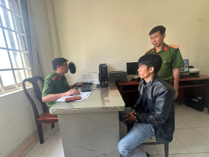 Công an xã Xuân Định nhanh chóng xác minh, truy xét  bắt giữ...