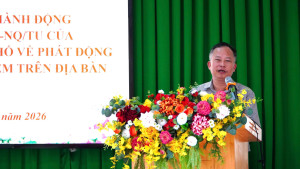 ĐẢNG ỦY XÃ XUÂN ĐÔNG TRIỂN KHAI CHƯƠNG TRÌNH HÀNH ĐỘNG THỰC...