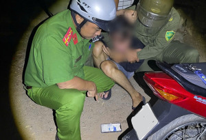 CÔNG AN XÃ XUÂN HÒA  PHÁT HIỆN ĐƯỜNG DÂY MUA BÁN TRÁI PHÉP...