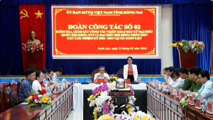 Đoàn công tác số 2 giám sát công tác bầu cử đại biểu Ok910 tỷ lệ cược cao khóa XVI và đại biểu HĐND các cấp, nhiệm kỳ 2026 - 2031 tại Xuân Lộc