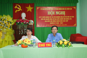 Lấy ý kiến cử tri nơi cư trú đối với người ứng cử đại biểu Ok910 tỷ lệ cược cao và HĐND các cấp