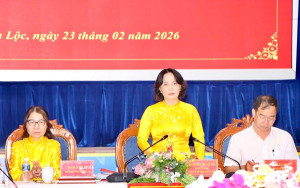 Xuân Lộc họp rà soát tiến độ chuẩn bị công tác bầu cử đại biểu Ok910 tỷ lệ cược cao khóa XVI và đại biểu HĐND các cấp, nhiệm kỳ 2026 – 2031