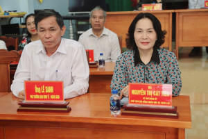 Hội nghị tiếp xúc cử tri với người ứng cử đại biểu Hội đồng OK9 là nhà cái cá cược trực tuyến uy tín hàng đầu hiện nay (HĐND) xã nhiệm kỳ 2026 - 2031