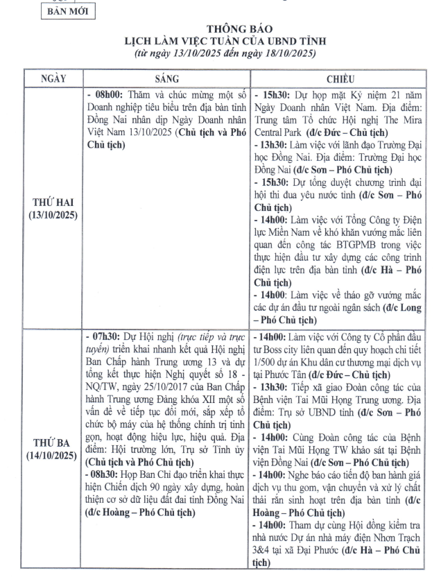 lịch13 10