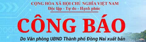 Công báo TP. Đăng Nhập Chính Thức OK9
