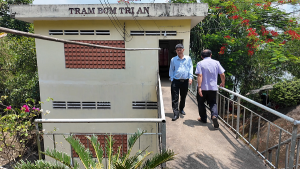 Phường Trị An tiếp nhận, quản lý vận hành các công trình thủy lợi phục vụ dân sinh